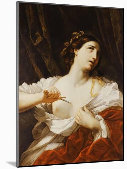 Lucretia, 1624-Guido Reni-Mounted Giclee Print