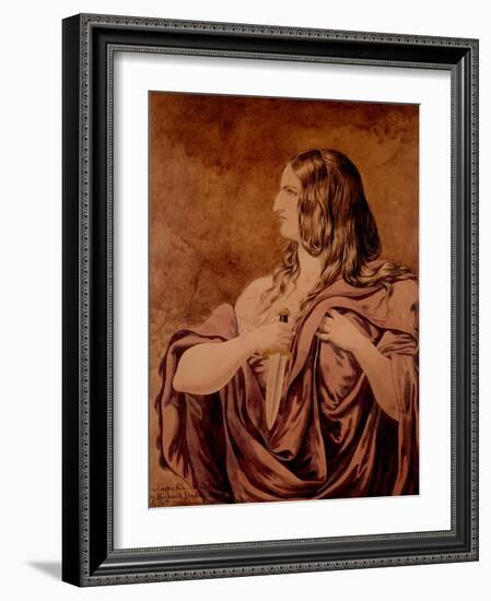 Lucretia - a Sketch, 1854-Richard Dadd-Framed Giclee Print