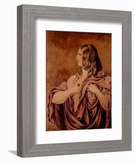 Lucretia - a Sketch, 1854-Richard Dadd-Framed Giclee Print