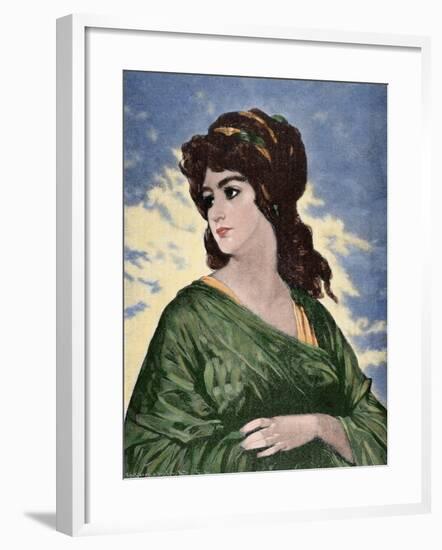 Lucretia (D.510 BC)-null-Framed Giclee Print