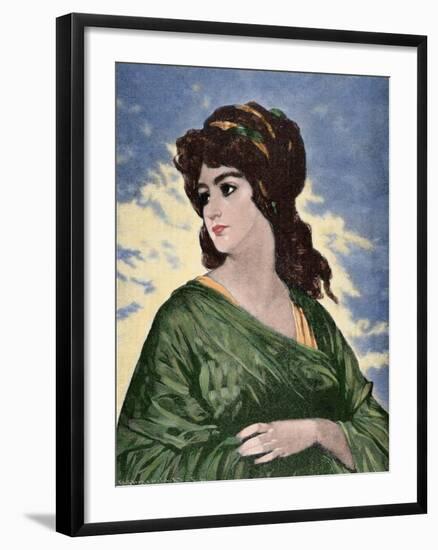 Lucretia (D.510 BC)-null-Framed Giclee Print