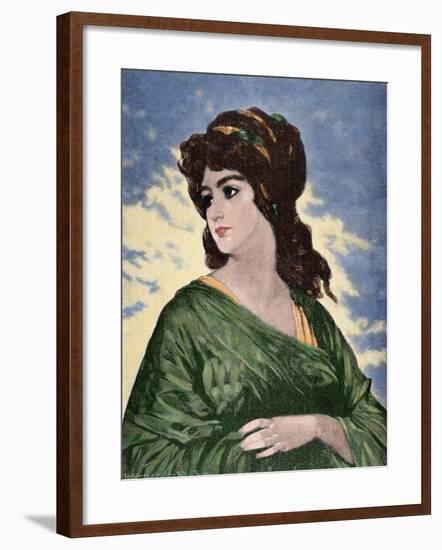 Lucretia (D.510 BC)-null-Framed Giclee Print