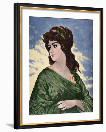 Lucretia (D.510 BC)-null-Framed Giclee Print