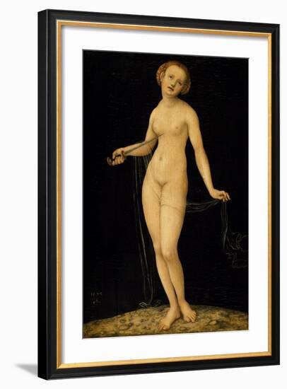 Lucretia-Lucas Cranach the Elder-Framed Giclee Print