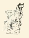 Suky On The Chair-Lucy Dawson-Art Print