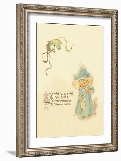 Lucy Locket-Maud Humphrey-Framed Art Print