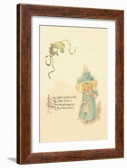 Lucy Locket-Maud Humphrey-Framed Art Print