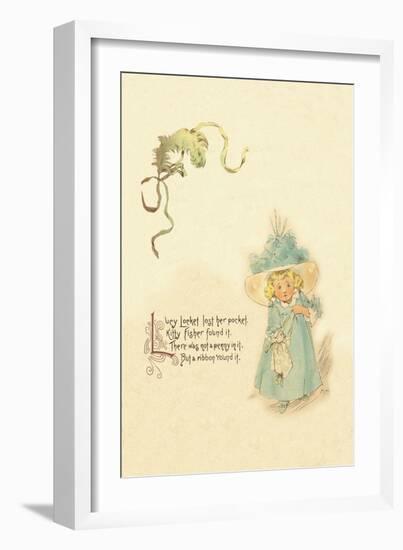 Lucy Locket-Maud Humphrey-Framed Art Print