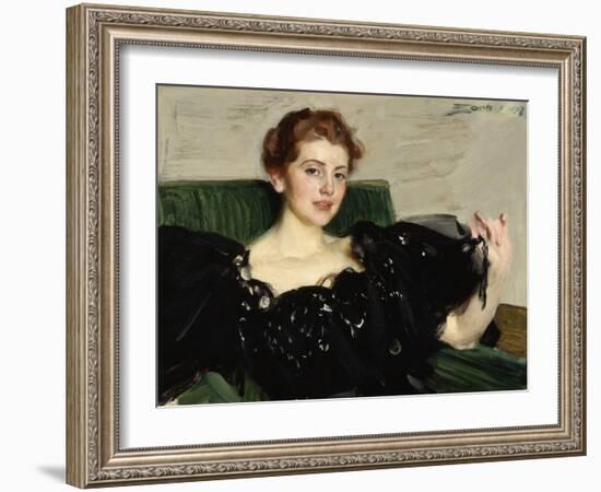 Lucy Turner Joy, 1897-Anders Leonard Zorn-Framed Premium Giclee Print