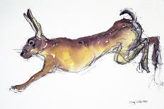 Jumping Hare-Lucy Willis-Giclee Print