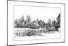 Luddington Village and New Church, Warwickshire, 1885-Edward Hull-Mounted Giclee Print