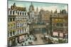 Ludgate Circus, London, England-null-Mounted Art Print