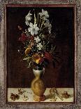 Flower Vase with Brownish-Red and White Lillies, 1562-Ludger Tom Ring-Giclee Print