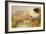 Ludlow Castle-J. M. W. Turner-Framed Giclee Print