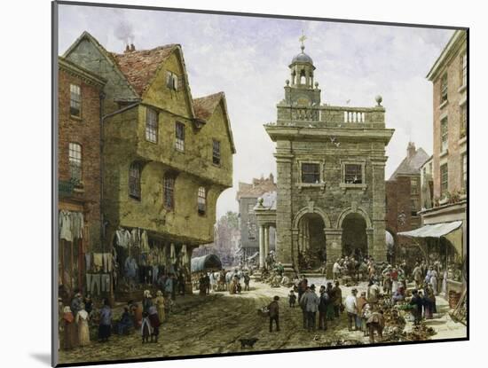 Ludlow Market-Louise J. Rayner-Mounted Giclee Print