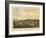 Ludlow, Vermont - Panoramic Map-Lantern Press-Framed Art Print