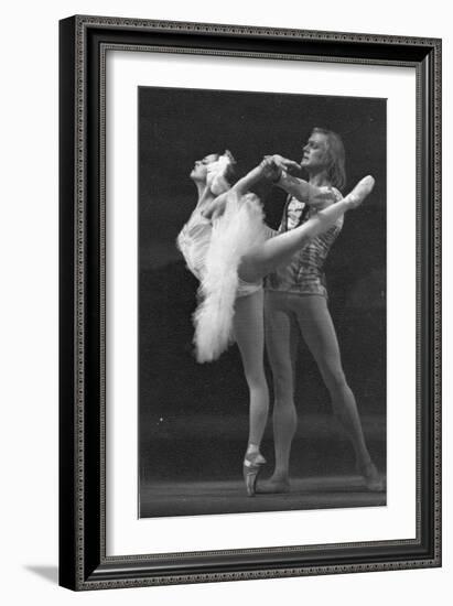 Ludmila Semenyaka and Alexander Godunov in the Ballet Swan Lake, 1970S-null-Framed Giclee Print