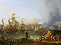 The Battle of Vigo Bay, 12 October 1702, C.1702 (Oil on Canvas)-Ludolf Bakhuizen-Giclee Print