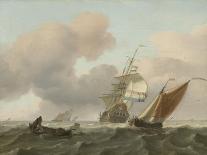 Shipyard of the Amsterdam Admiralty-Ludolf Bakhuysen-Art Print