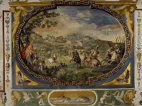 Allied Catholics Troops Clashing with Muslims-Ludovico Buti-Premier Image Canvas