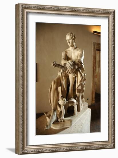 Ludovisi Ares, Roman copy of a Greek original (late 4th C BC)-Werner Forman-Framed Giclee Print