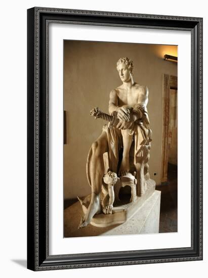 Ludovisi Ares, Roman copy of a Greek original (late 4th C BC)-Werner Forman-Framed Giclee Print