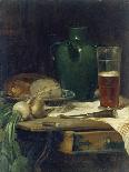 Still-Life with Bread and Beer-Ludwig Eibl-Premier Image Canvas