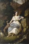 Portrait de la comtesse de Provence en Diane-Ludwig Guttenbrunn-Mounted Giclee Print