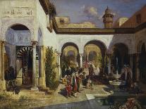 An Arab Caravan-Ludwig Hans Fischer-Framed Giclee Print