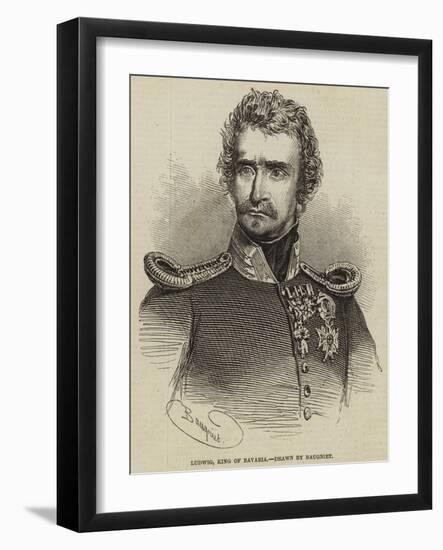 Ludwig, King of Bavaria-Charles Baugniet-Framed Giclee Print