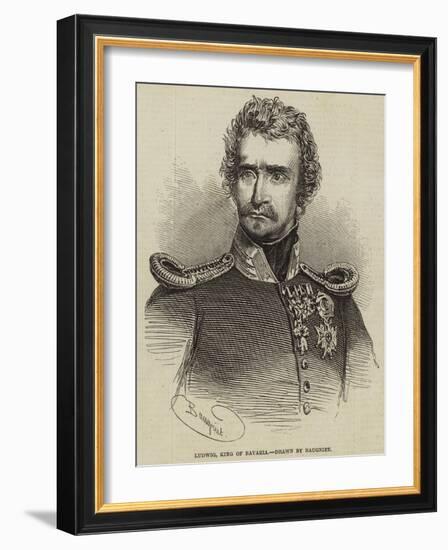 Ludwig, King of Bavaria-Charles Baugniet-Framed Giclee Print