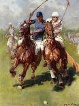 The Polo Game-Ludwig Koch-Framed Premier Image Canvas