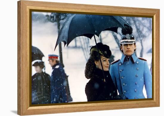 LUDWIG / LE CREPUSCULE DES DIEUX, 1972 directed by LUCHINO VISCONTI Romy Schneider and Helmut Berge-null-Framed Stretched Canvas