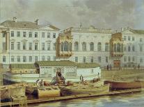 Naryshkin Palace on the Fontanka River, Mid of the 19th C-Ludwig Premazzi-Giclee Print