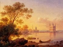 The Kronstadt Sea Fortress (The Saint Petersburg Gate), 1850-Ludwig Premazzi-Giclee Print