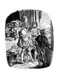 Der Minervatempel östlich von Rom. 1830-Ludwig Richter-Giclee Print