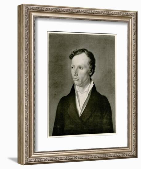 Ludwig Uhland, 1884-90-null-Framed Giclee Print