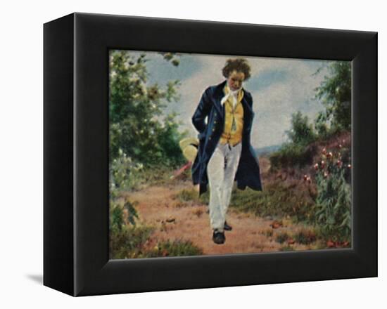 'Ludwig van Beethoven 1770-1827. - Gemälde von Schmid', 1934-Unknown-Framed Premier Image Canvas