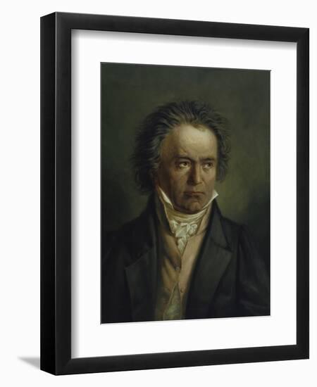 Ludwig Van Beethoven, 1816/1818-Joseph Karl Stieler-Framed Giclee Print