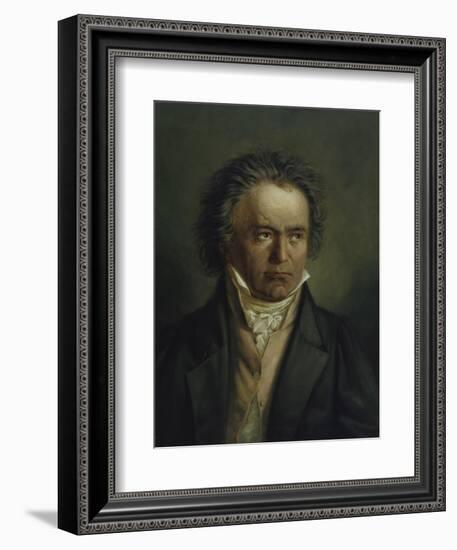 Ludwig Van Beethoven, 1816/1818-Joseph Karl Stieler-Framed Giclee Print