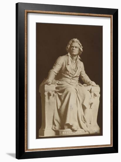 Ludwig Van Beethoven, German Composer and Pianist (1770-1827)-German School-Framed Photographic Print