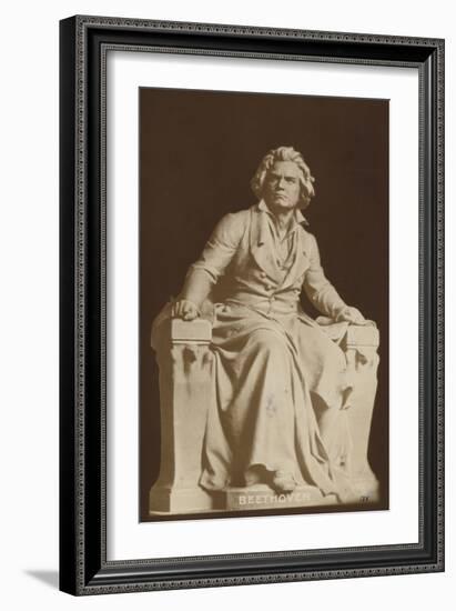 Ludwig Van Beethoven, German Composer and Pianist (1770-1827)-German School-Framed Photographic Print