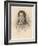 Ludwig Van Beethoven German Composer Portrait in 1814-null-Framed Art Print