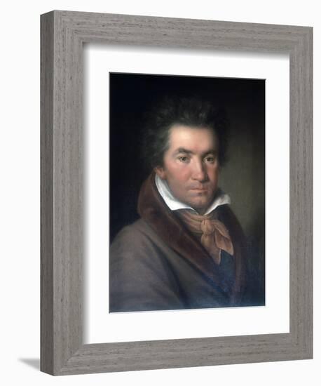 Ludwig Van Beethoven-Joseph Willibrord Mahler-Framed Art Print