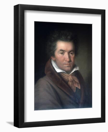 Ludwig Van Beethoven-Joseph Willibrord Mahler-Framed Art Print