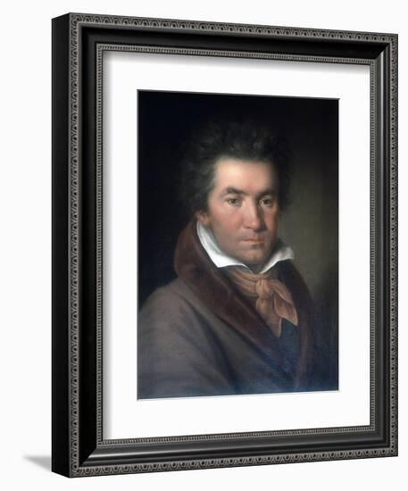 Ludwig Van Beethoven-Joseph Willibrord Mahler-Framed Art Print