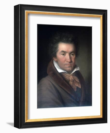 Ludwig Van Beethoven-Joseph Willibrord Mahler-Framed Art Print