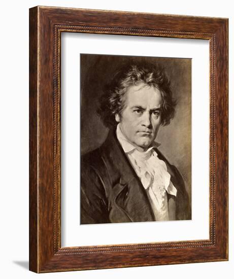 Ludwig Van Beethoven-null-Framed Giclee Print