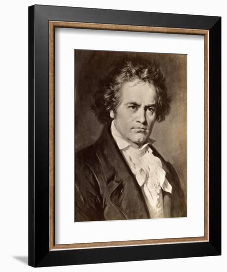 Ludwig Van Beethoven-null-Framed Giclee Print