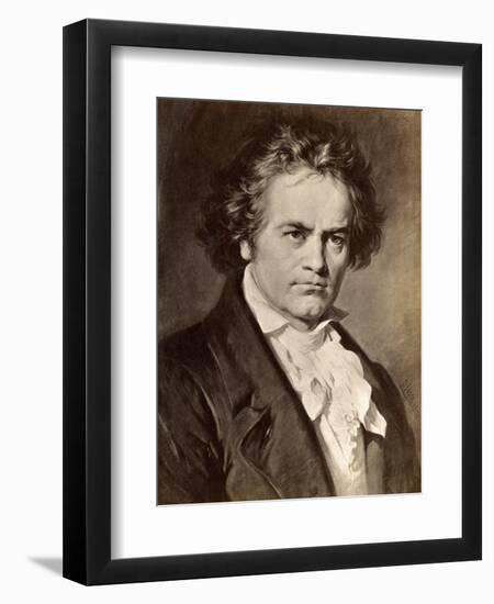 Ludwig Van Beethoven-null-Framed Giclee Print